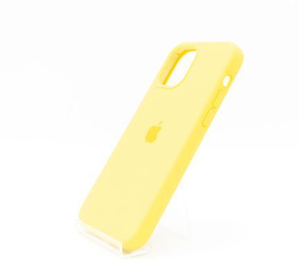 Силіконовий чохол Full Cover для iPhone 12/12 Pro neon yellow