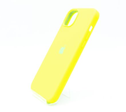 Силіконовий чохол Full Cover для iPhone 14 Plus party green