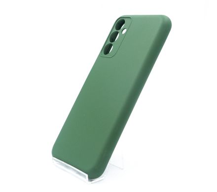 Силіконовий чохол Full Cover для Samsung M14 5G dark green Full Camera без logo