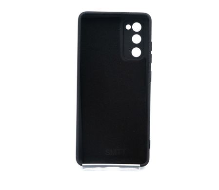 Силіконовий чохол SMTT для Samsung S20 FE black Full Camera з мікрофіброю
