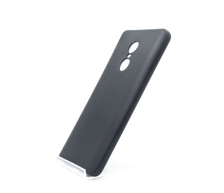 Силіконовий чохол Soft Feel для Xiaomi Redmi Note 4X black Full camera