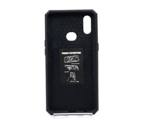 Чехол Serge Ring for Magnet для Samsung A10S black противоударный с магнит держателем