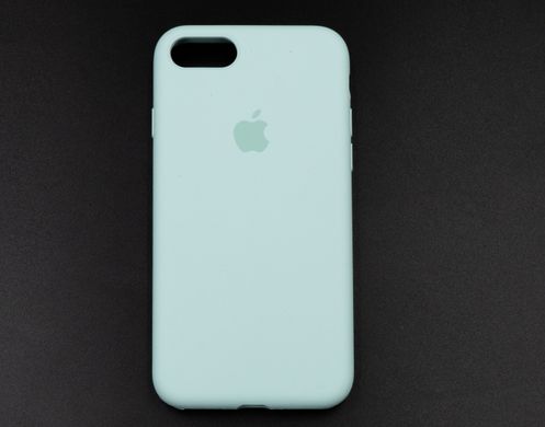 Силіконовий чохол Full Cover для iPhone 7/8 mint(demin blue)