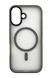 Чехол Fibra Metal Buttons with MagSafe для iPhone 17 gray