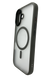Чехол Fibra Metal Buttons with MagSafe для iPhone 17 gray