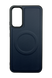 Чохол MT Carbon with MagSafe для Samsung A34 dark blue