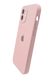 Силіконовий чохол Full Cover для iPhone 12 pink Full Camera