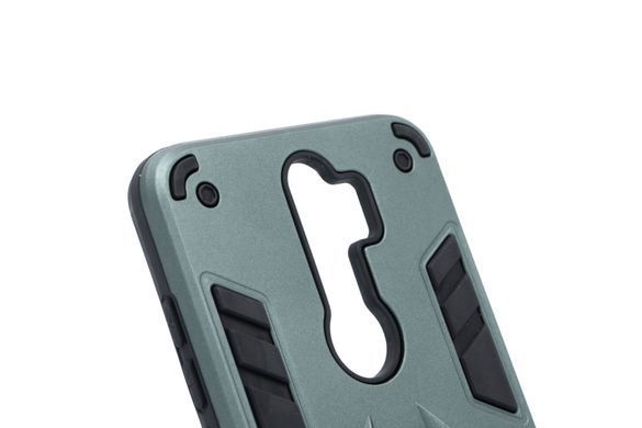 Чехол SP Transformer Ring for Magnet для Xiaomi Redmi Note 8 Pro green противоударный