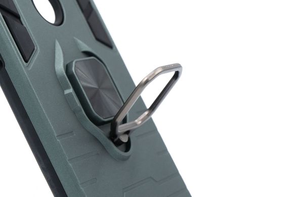 Чохол SP Transformer Ring for Magnet для Xiaomi Redmi Note 8 Pro green протиударний