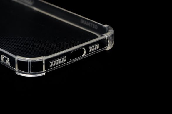 Чохол (TPU) Getman Ease logo для iPhone 13 Pro Max clear з посиленими кутами