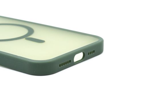 Чохол WAVE Matte Insane Case with MagSafe для iPhone 12 Pro Max green