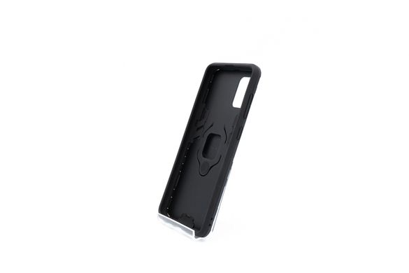 Накладка Protective для Samsung A31 Black for magnet+ring