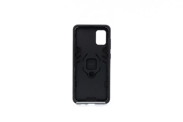 Накладка Protective для Samsung A31 Black for magnet+ring