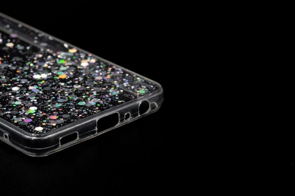 Накладка TPU Star Glitter для Samsung A72 4G/A72 5G Clear блискітки