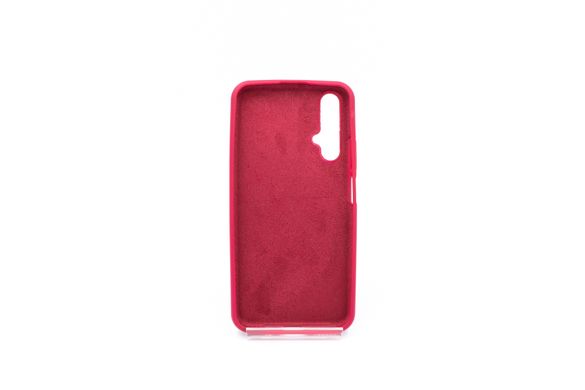 Силіконовий чохол Full Cover для Huawei Nova 5T pink sand