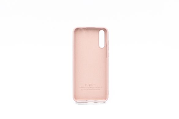 Силиконовый чехол Full Cover для Huawei Y8p 2020 pink sand Protective my color