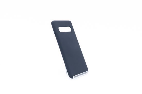 Силиконовый чехол Full Cover для Samsung S10 midnight blue без logo