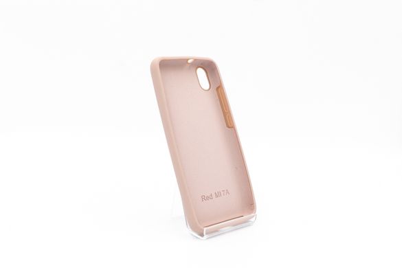 Силиконовый чехол Full Cover для Xiaomi Redmi 7A pink sand