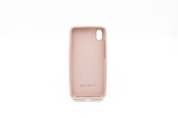 Силіконовий чохол Full Cover для Xiaomi Redmi 7A pink sand