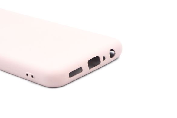 Силіконовий чохол Full Cover для Samsung A04 pink sand Full Camera без logo