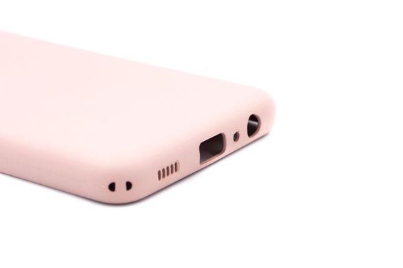 Силіконовий чохол Full Cover для Samsung A22 4G/M32 4G pink sand Full Camera без logo