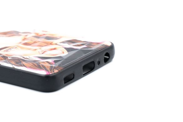 TPU+PC чехол Prisma Ladies для Samsung A32 4G chocolate Full Camera