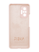 Силиконовый чехол Fibra для Xiaomi Redmi Note 10 Pro 4G pink sand Full Camera