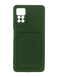 Силіконовий чохол WAVE Colorful Pocket для Xiaomi Redmi Note11Pro/Note12Pro 4G dark green Full Camer