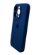Силіконовий чохол Full Cover для iPhone 15 Pro Max deep navy Full Camera