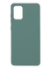 Силіконовий чохол Full Cover для Samsung A71 dark green Full Camera без logo