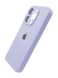 Силіконовий чохол Full Cover для iPhone 15 Pro light lilac (glycine) Full Camera