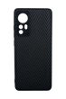 Накладка Leather Case для Xiaomi Mi 12/12X волна/black Full Camera