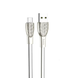 USB кабель HOCO U52 Bright Micro1,2m silver