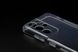 Силіконовий чохол Clear для Samsung S21 ultra 0.5mm із заглушками+захист камери