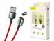 USB кабель Baseus Zink Magnetic Lightning 2.4A 1m CALXC-A09 red