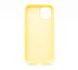 Силіконовий чохол Full Cover для iPhone 12/12 Pro neon yellow