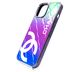 Чохол CHANEL Delux Edition для iPhone 12 Pro Max blue/purple