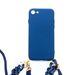 Чехол Fashion для iPhone 7/8 blue+ шнурок