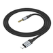 AUX кабель Hoco UPA26 Fresh digital audio conversion cable Lightning 1m black