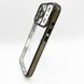 Чохол Fibra Bling Side edge для iPhone 17 Pro Max clear black Full Camera