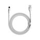 USB кабель Baseus Zink Magnetic Lightning 2.4A 1m CALXC-K02 white