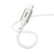 USB кабель Hoco X66 Lightning 2.4A 1m white