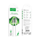 USB кабель Hoco X66 Lightning 2.4A 1m white