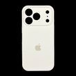 Силиконовый чехол Full Cover для iPhone 17 Pro white Full Camera