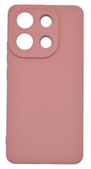 Силиконовый чехол SMTT для Xiaomi Redmi Note 13 4G pink sand Full Camera