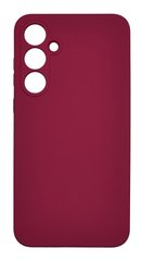 Силіконовий чохол Full Cover для Samsung A55 rose red Full Camera без logo