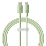 USB кабель Baseus Habitat Series Fast Charging Type-C 100W 1m green
