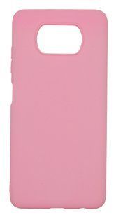 Силіконовий чохол Soft Feel для Xiaomi Poco X3 NFC pink Candy