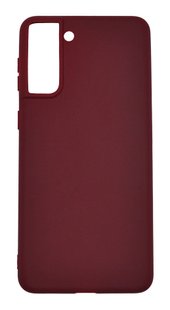 Силіконовий чохол Soft Feel для Samsung S21+/S30+ marsala Candy