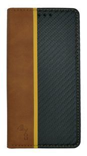 Чохол книжка Carbon для Samsung A32 4G light brown/black (4you)